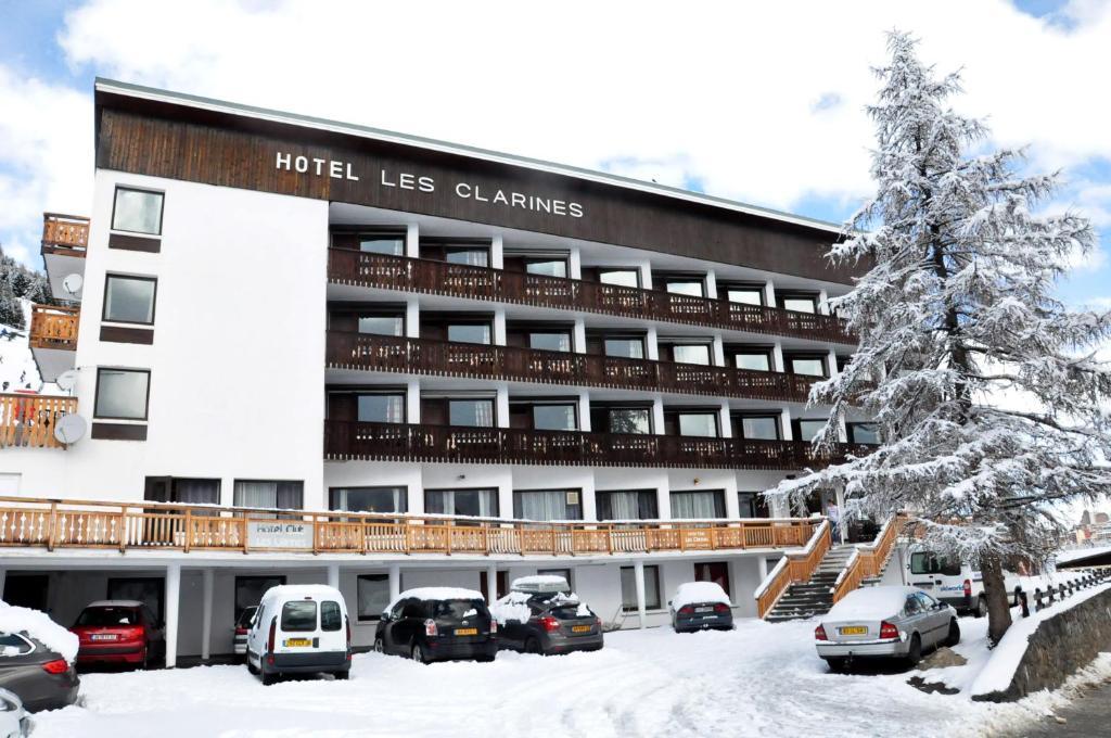 Hotel Les Clarines Лес дьо Алпс Екстериор снимка
